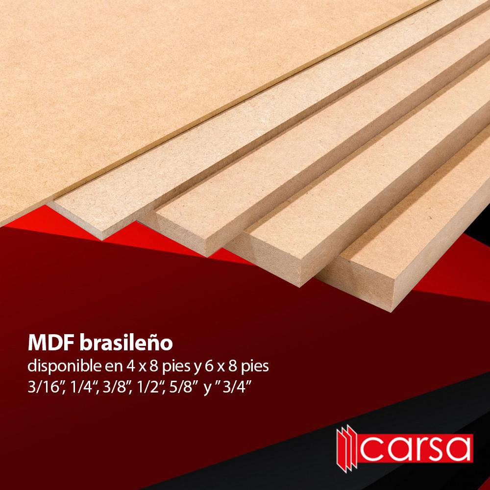 Carsa Guatemala - Nuevo ingreso. MDF brasileño en formato... | Facebook
