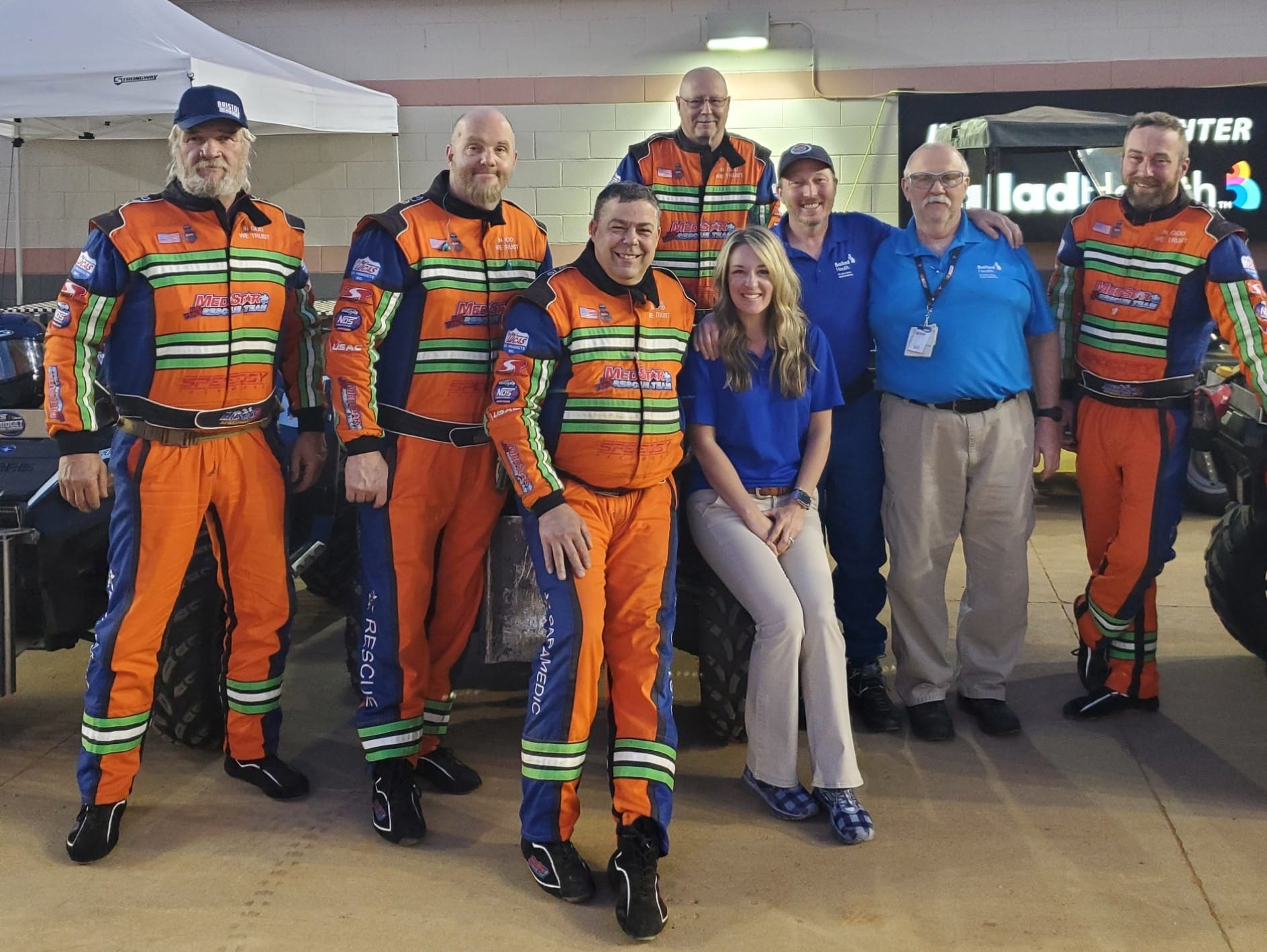 Dr. Mark and his wife... - Med Star Dirt track rescue team | Facebook