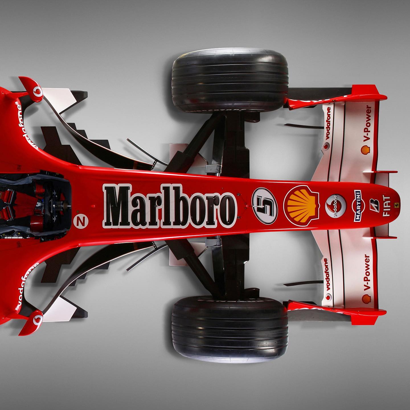 Ferrari 248-f1, last F1 car driven by Michael Schumacher
