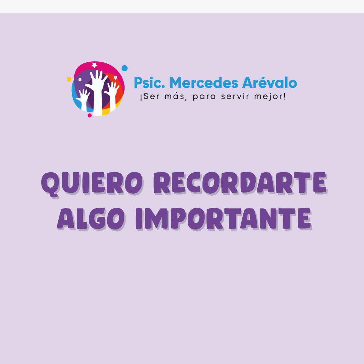Psic. Mercedes Arévalo - 𝚌𝚘𝚗𝚜𝚎𝚓𝚘𝚜 𝚍𝚎 𝚟𝚒𝚍𝚊 🔅 Quererse a uno mismo está ...
