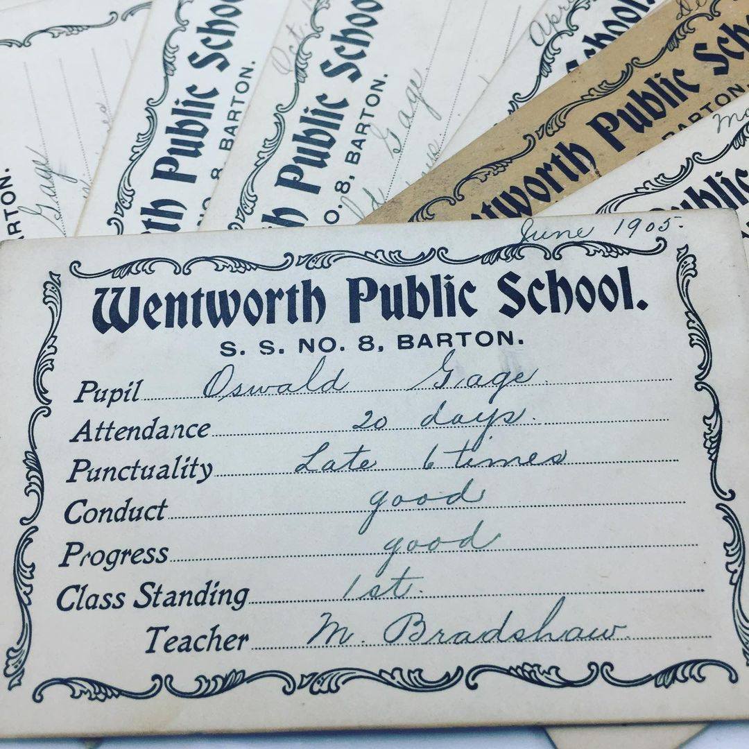 Vintage - The Hamilton-Wentworth District School Board Educational ...