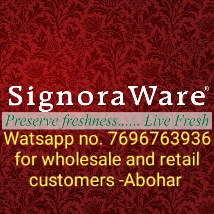 Signoraware Kitchen ware -Abohar
