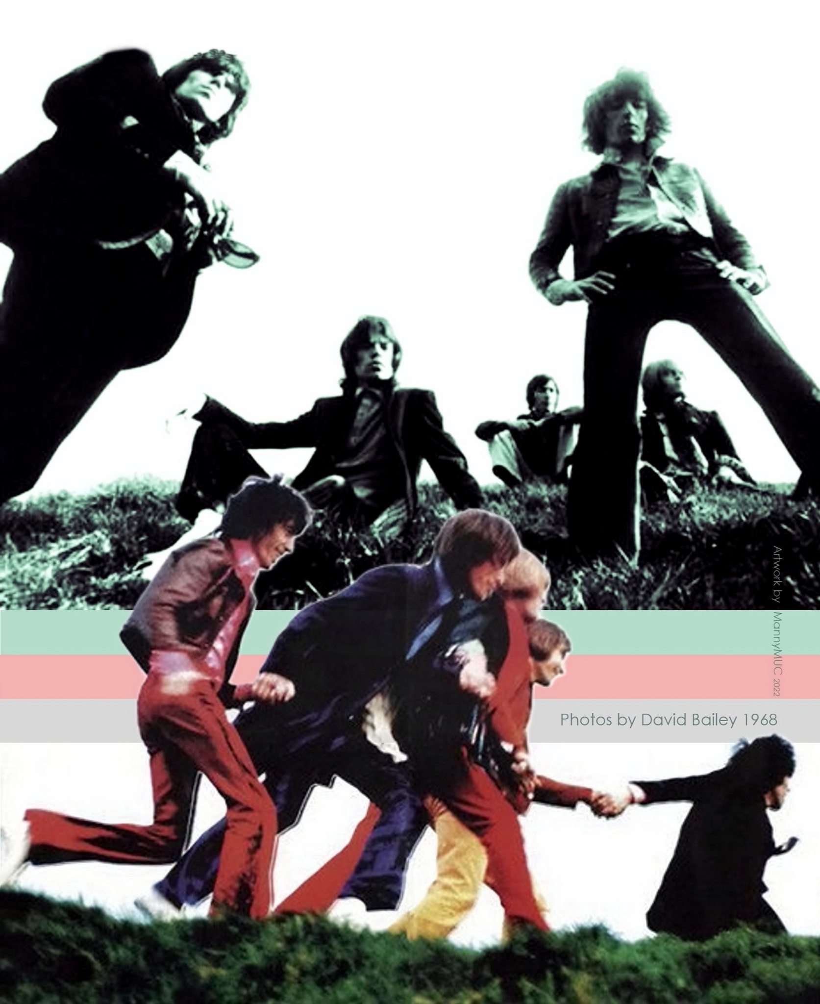 Rare Rolling Stones out-takes from 1968 photo sessions