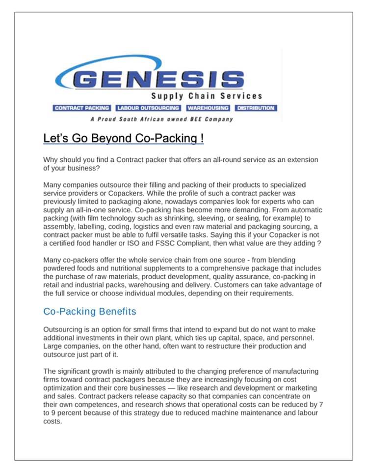 Genesis Supply Chain Services | Jet Park
