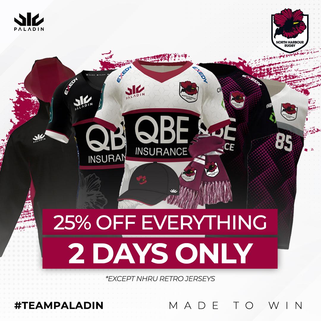 Paladin - 𝐍𝐎𝐑𝐓𝐇 𝐇𝐀𝐑𝐁𝐎𝐔𝐑 𝐑𝐔𝐆𝐁𝐘 𝐒𝐀𝐋𝐄 To celebrate Harbour Rugby's final ...