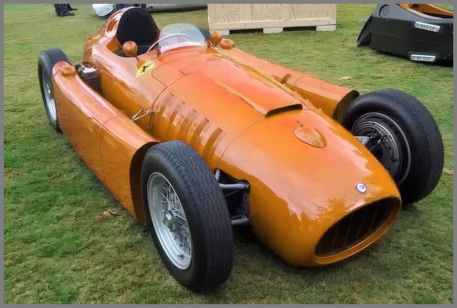 1956 D50 Lancia-Ferrari: A Fusion of Form and Function
