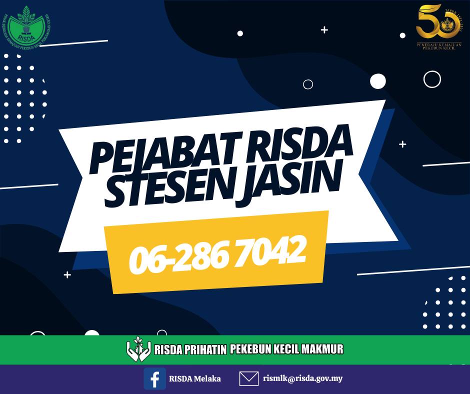 RISDA Melaka - PEMAKLUMAN PERUBAHAN TALIAN TETAP BAGI... | Facebook