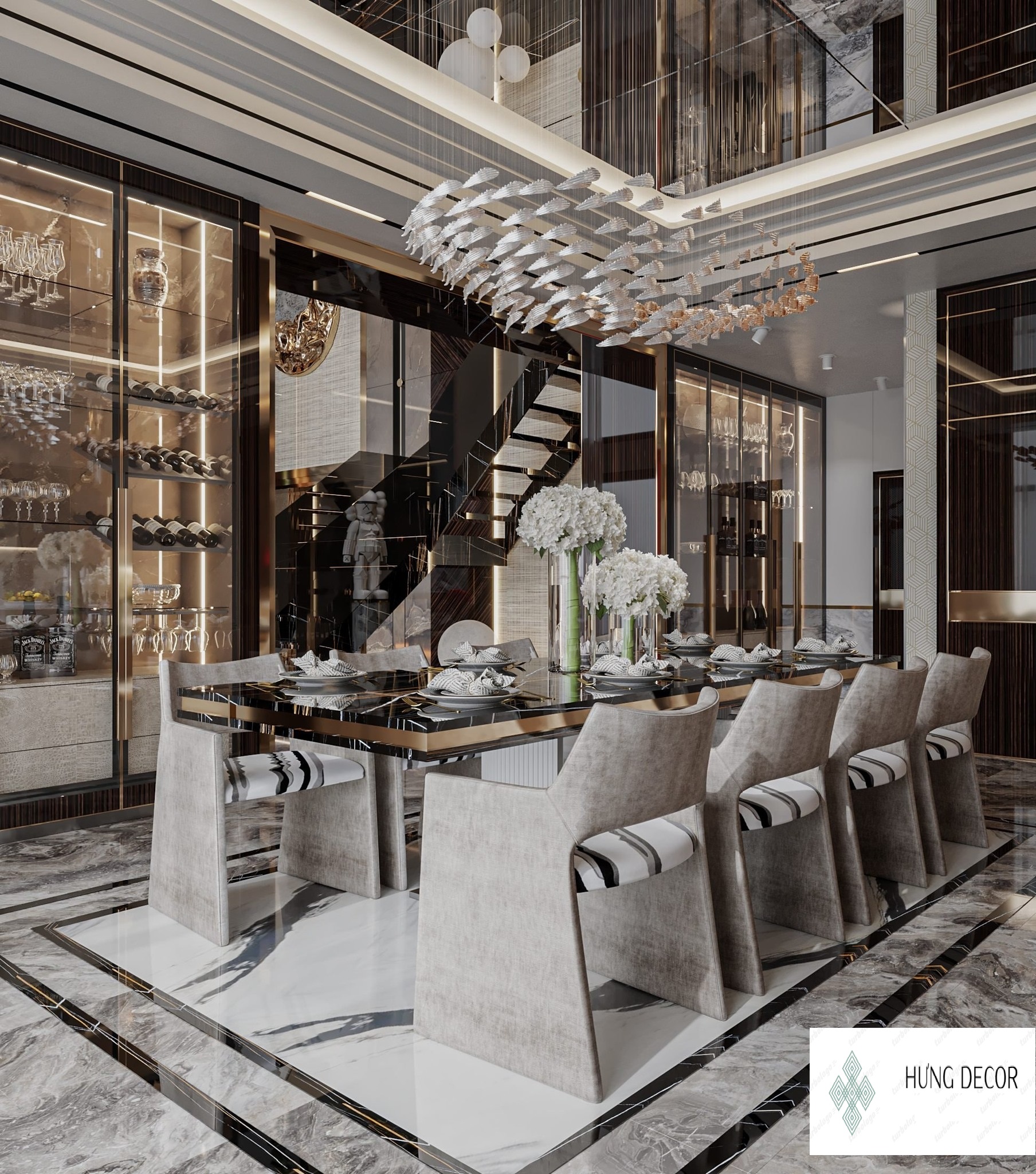 Thiết kế thi công nội thất căn hộ | Ho Chi Minh City