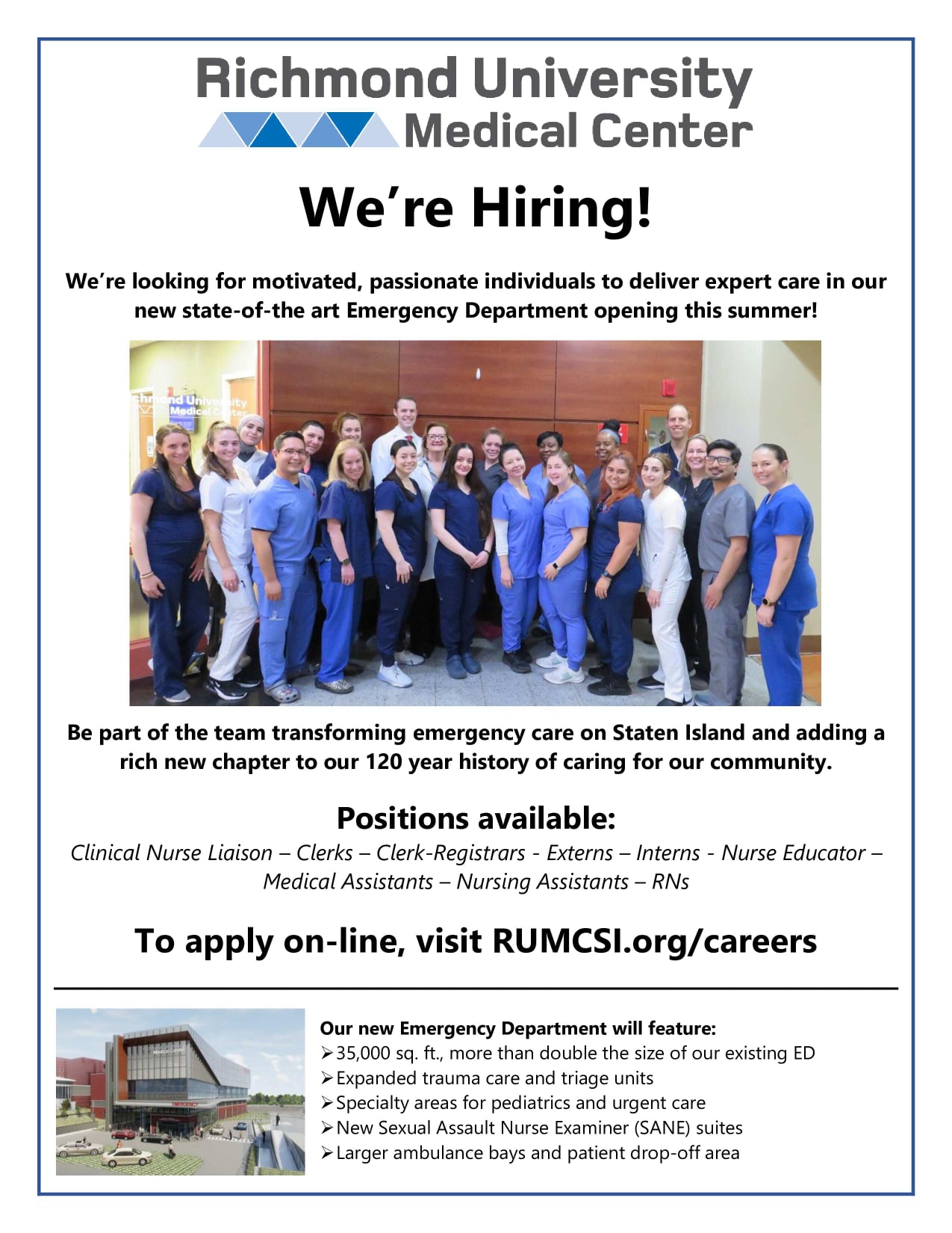 Richmond - WE'RE HIRING: We have multiple positions available for staff ...