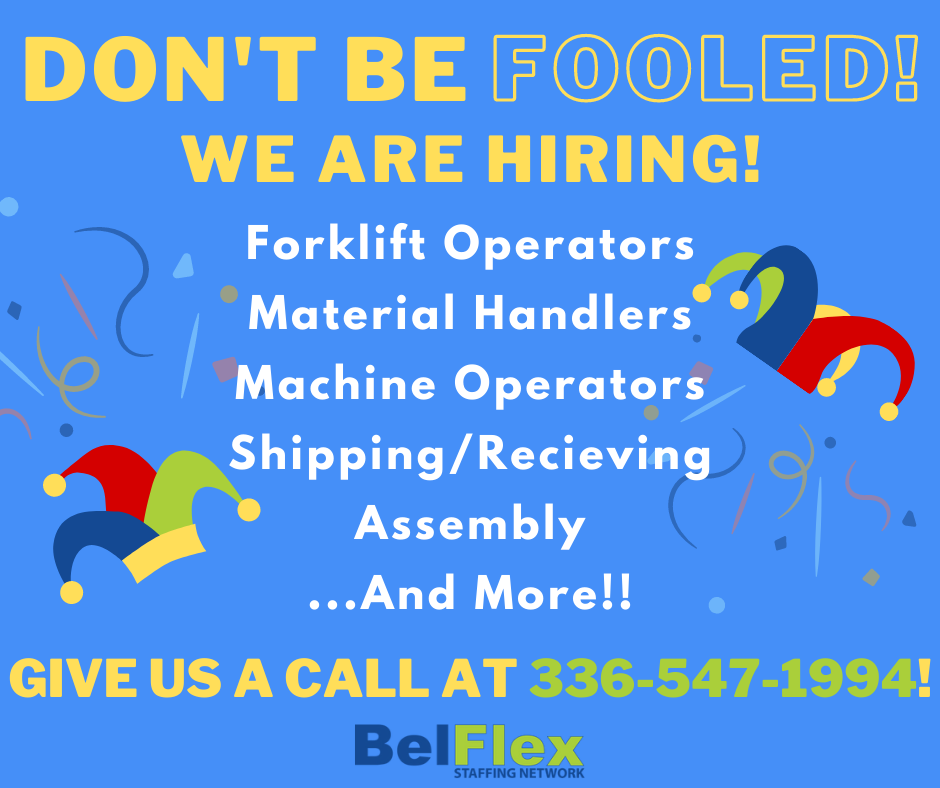 Happy #AprilFoolsDay ay from... - BelFlex Staffing Network