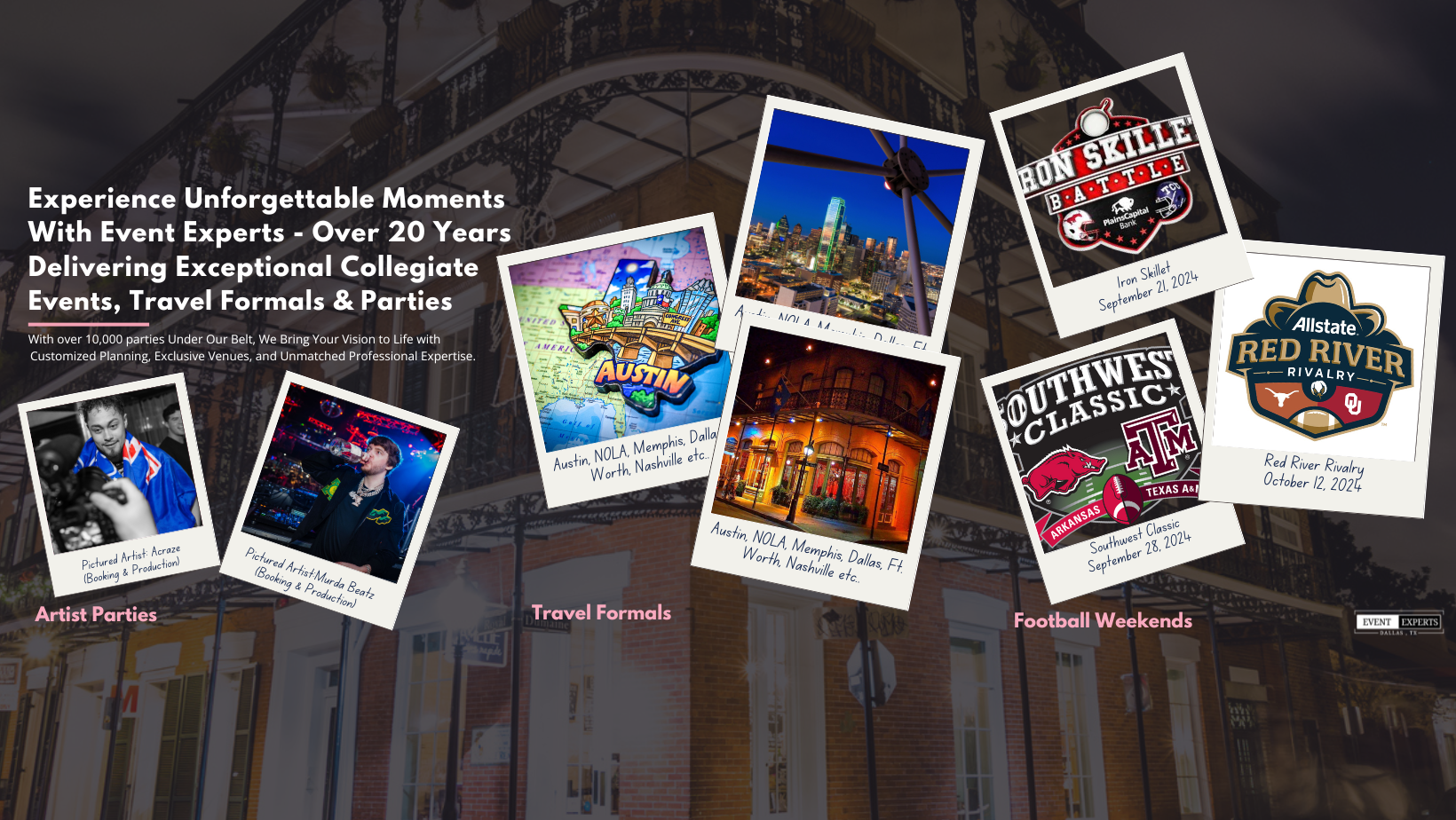 Event Experts Live LLC | Dallas TX