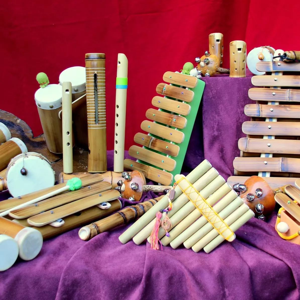 Instrumentos Didácticos Un Mundo de Bambú