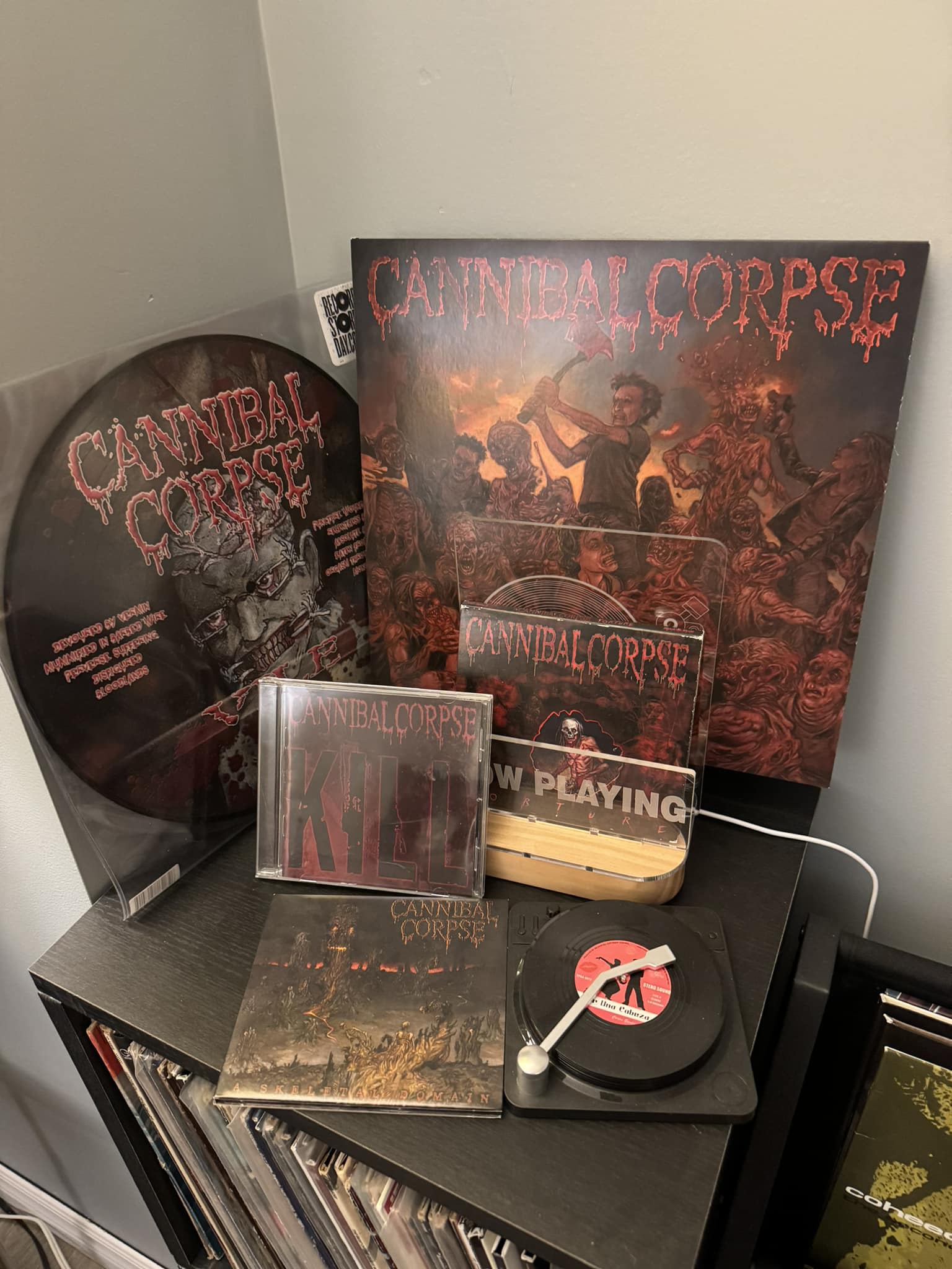 I now own every Cannibal Corpse album 🤘🤘🤘