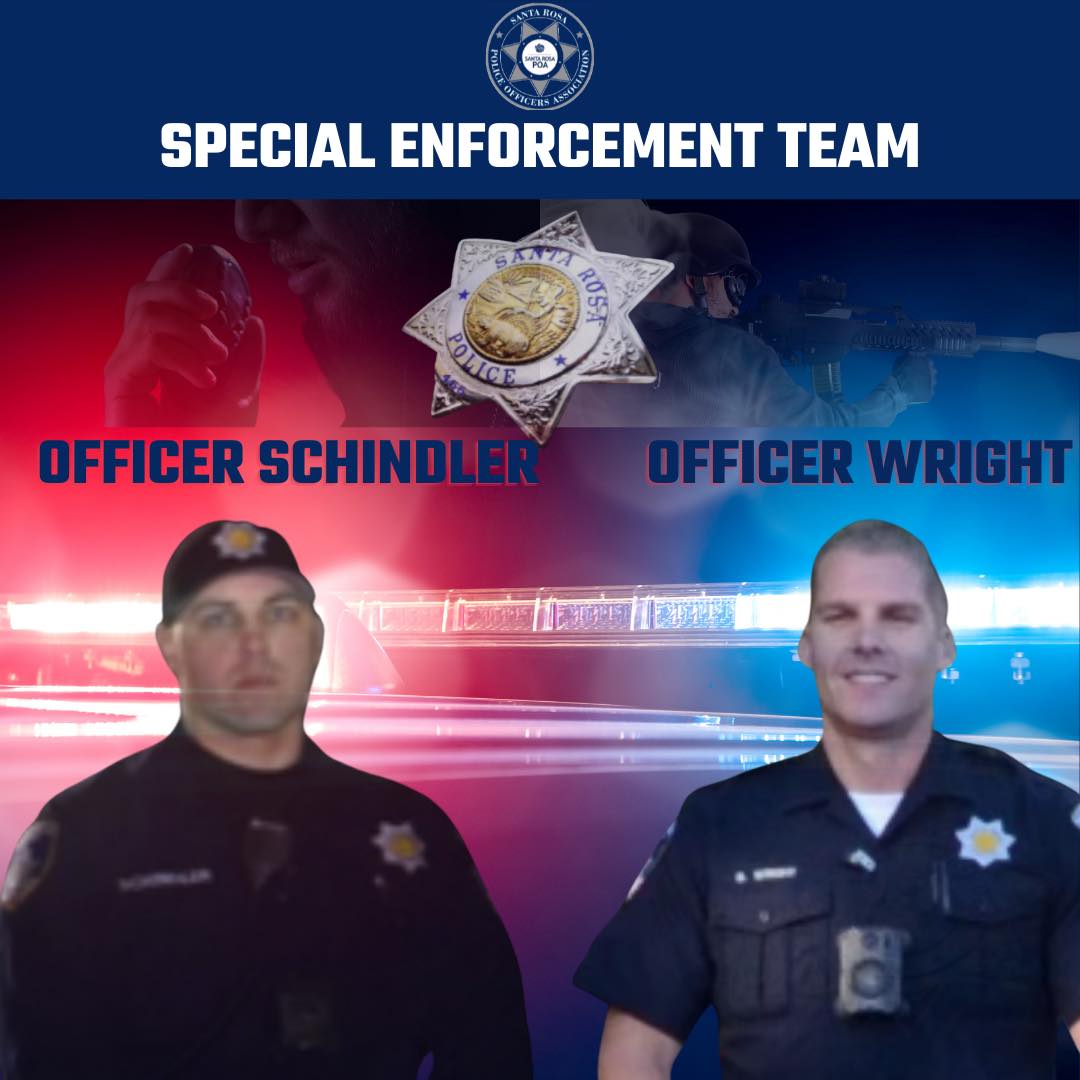 Santa Rosa Police Officers' Association - Congratulations to Officer ...