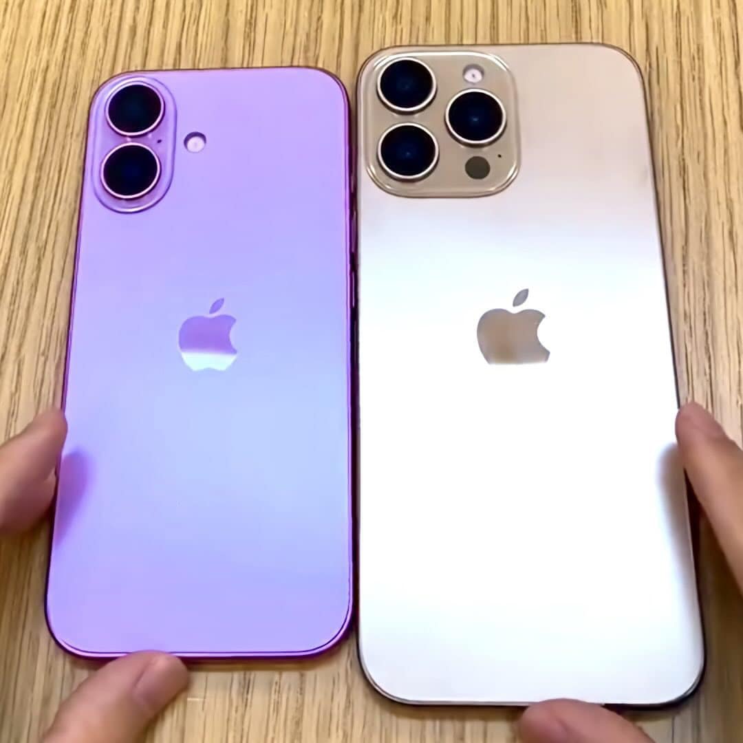 iPhone 16 Purple & Pro Max Concept 🧡💜