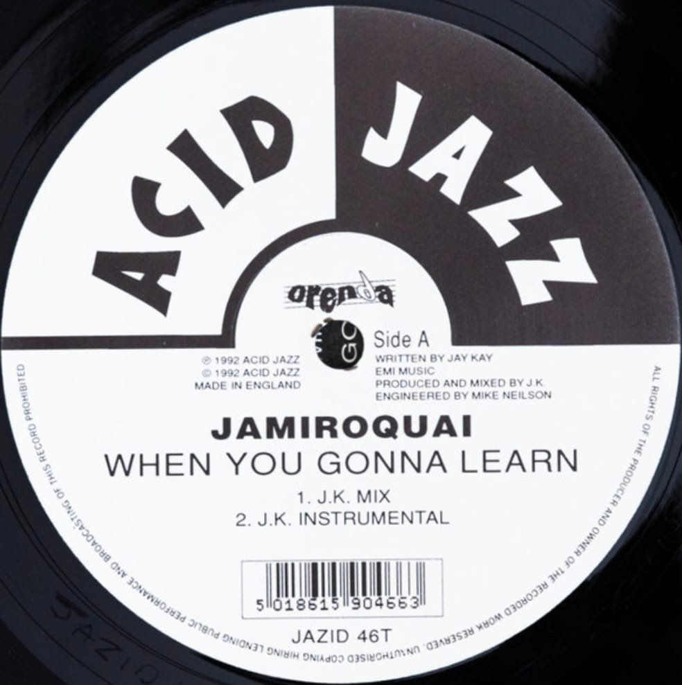 Jamiroquai performing 