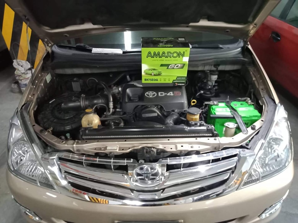 Toyota Innova Amaron battery... - Crank Auto Locksmith Baguio | Facebook