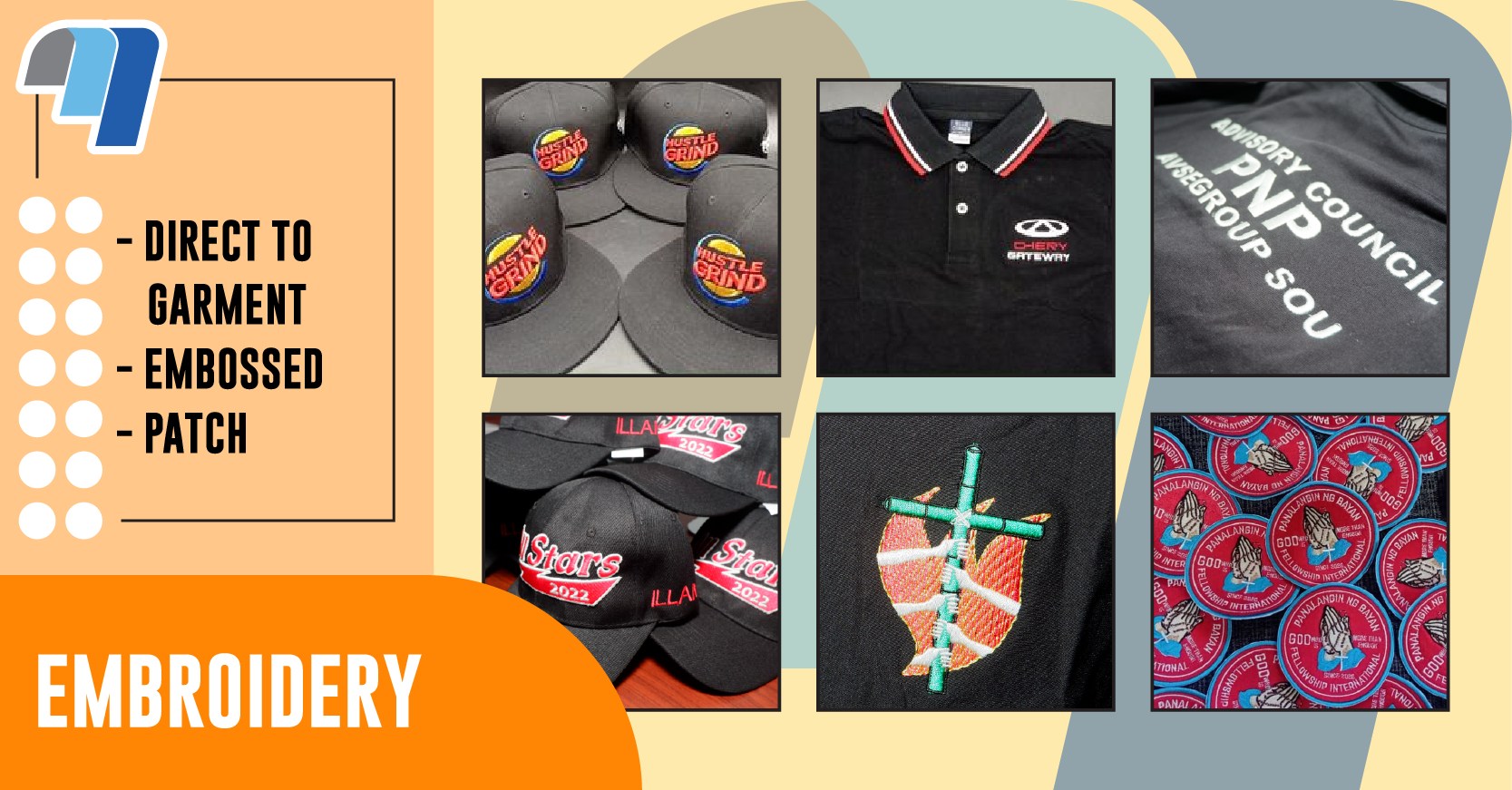 Our main service... - Manlapaz Embroidery, Print, & Designs | Facebook