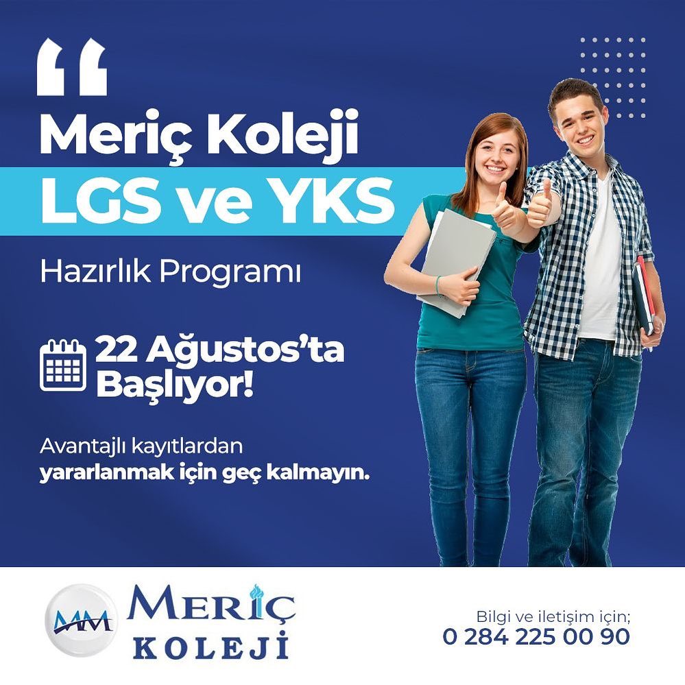 #LGS #YKS Hazırlık Programı... - Meriç Koleji - Edirne | Facebook