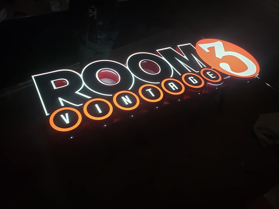 Room3vintage! LED single can sign... - A.i. Signs & Wraps
