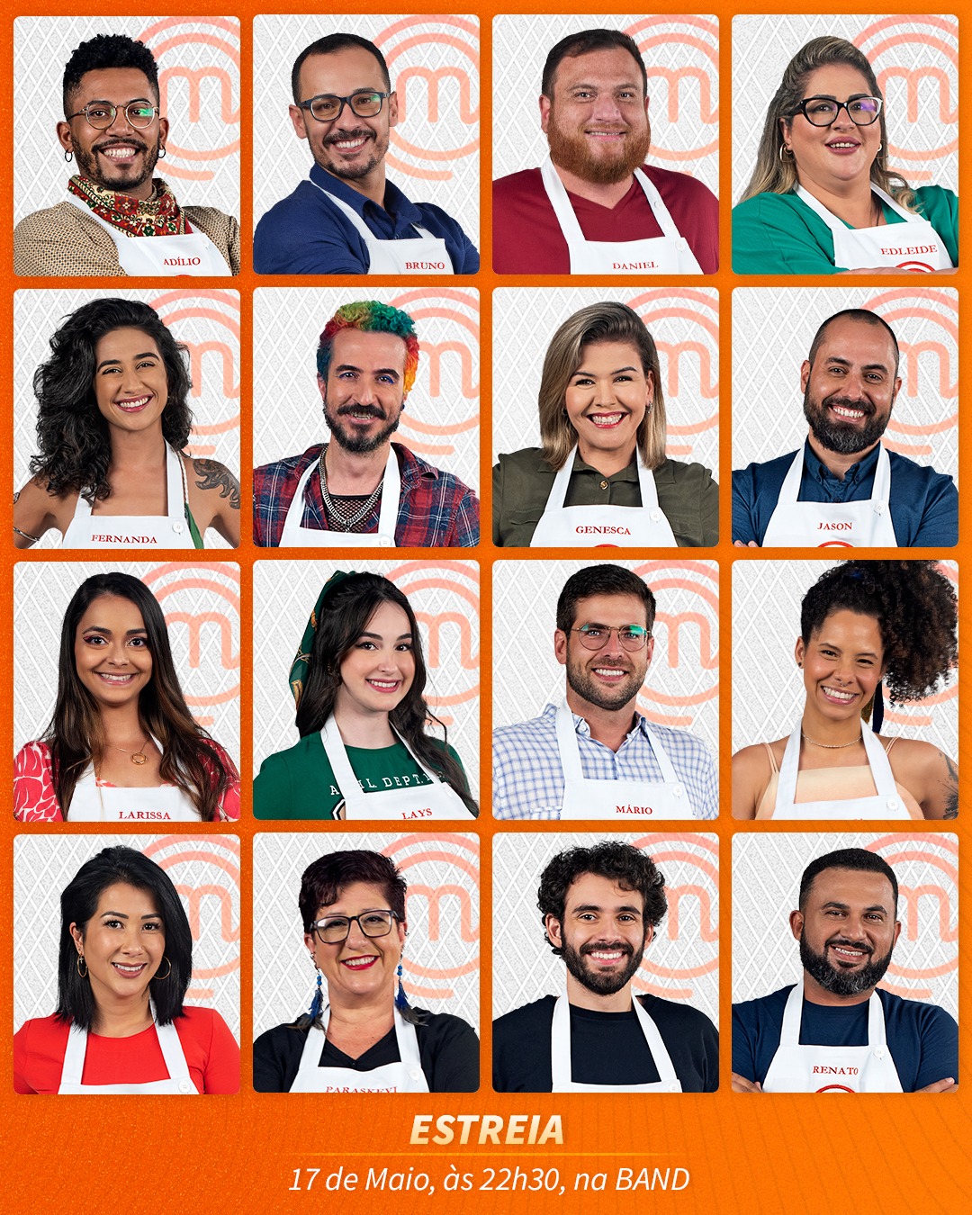 Temos o elenco da nova temporada de... - MasterChef Brasil | Facebook