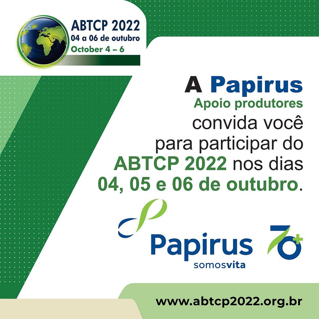 ABTCP - Associação Brasileira Técnica de Celulose e Papel - A Papirus ...