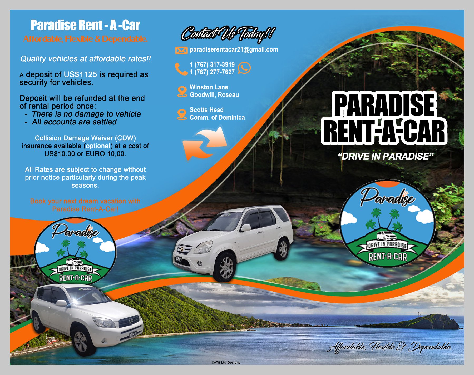 Paradise Rent A Car Roseau