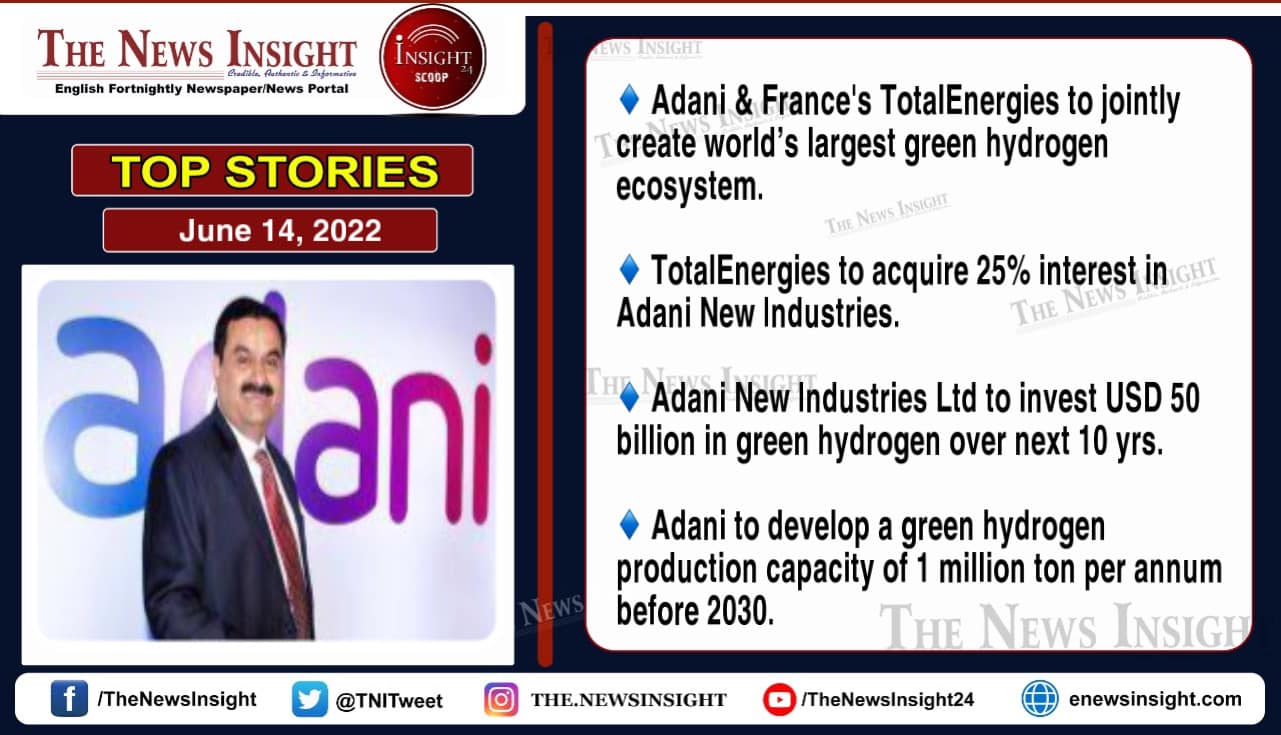 #Adani New Industries Ltd to invest in... - The News Insight