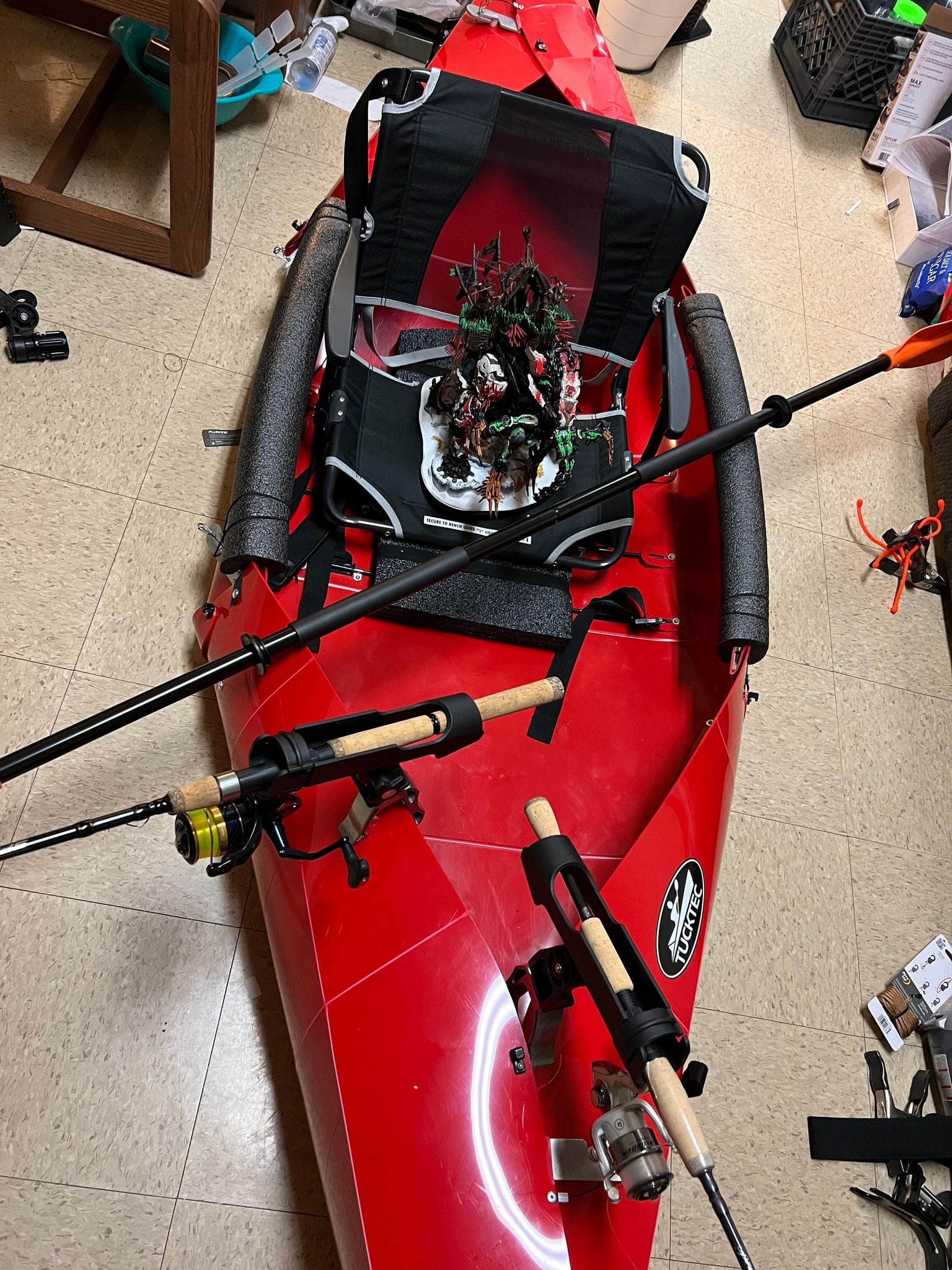 Lakco Ice House Sled & Bucket Rod Holder
