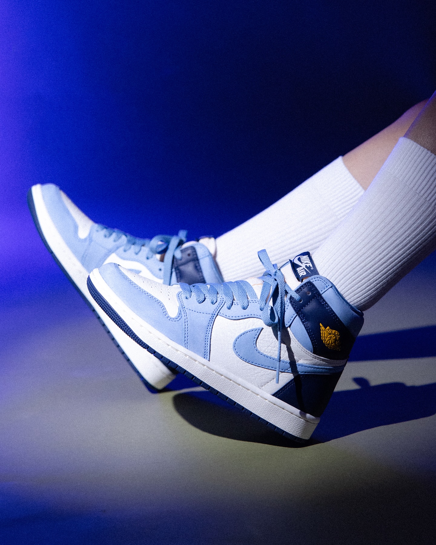 キッズシューズ Jordan 1 Retro High University Blue20.5