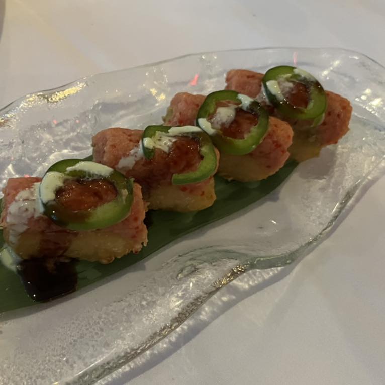 Spicy Tuna Crispy Rice at OPUS... - Long Island Restaurants