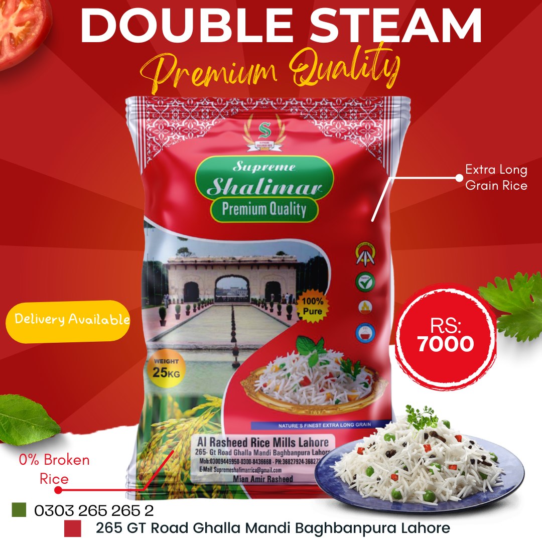 Supreme Shalimar Rice | Lahore