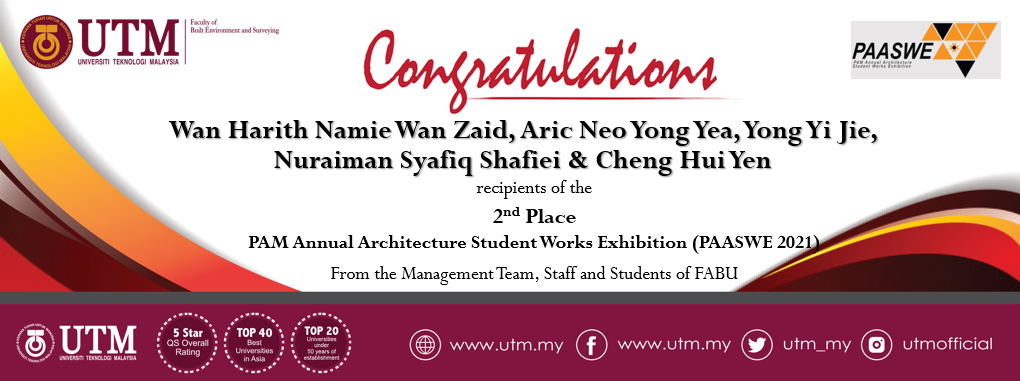 Well done to our Architecture students under the coordination of Dr ...