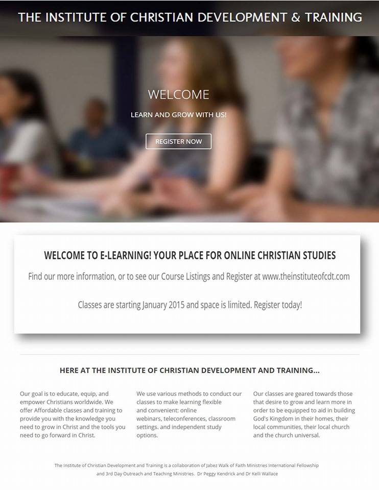 The Institute of Christian Development & Training