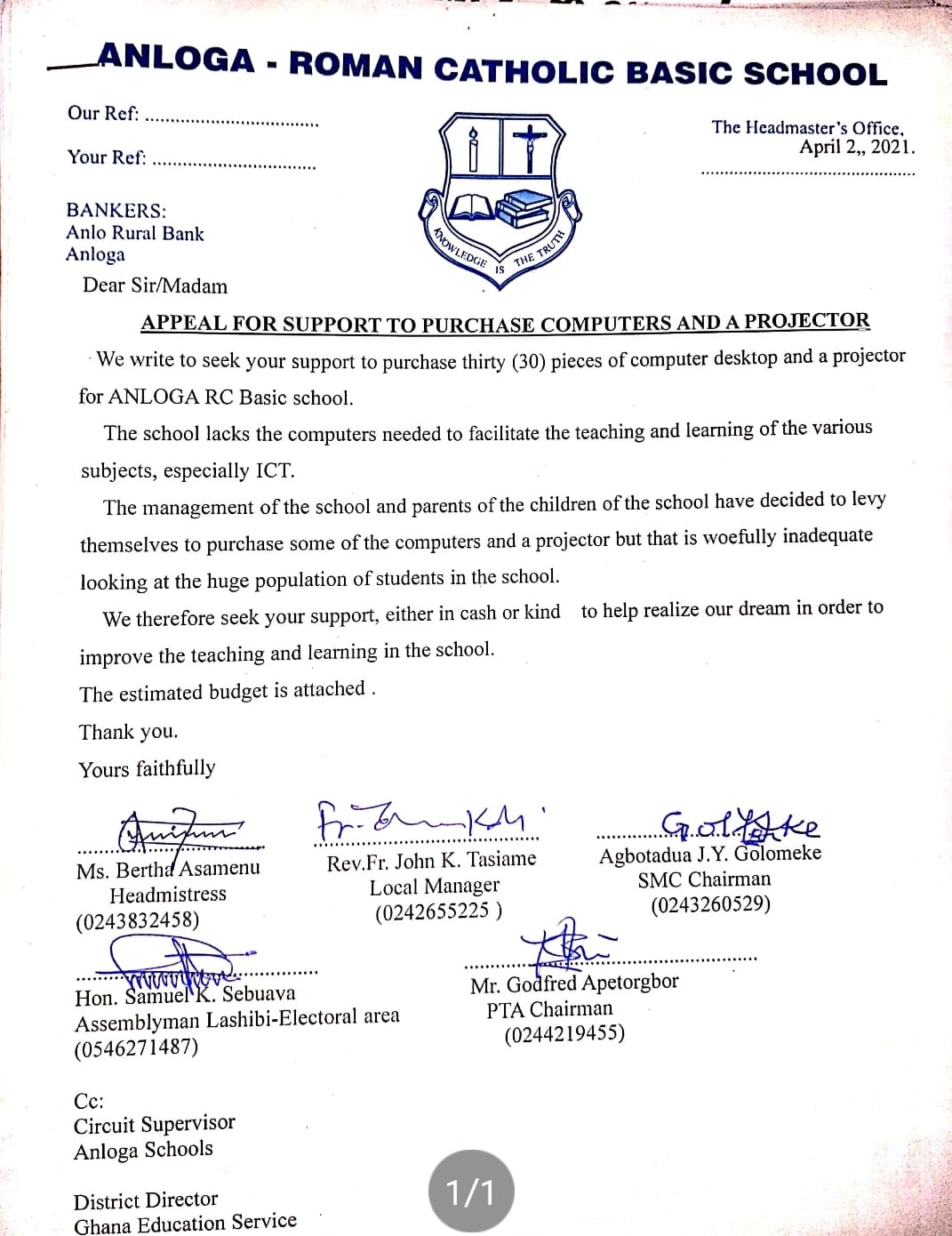 ANLOGA R.C BASIC SCHOOL | Facebook