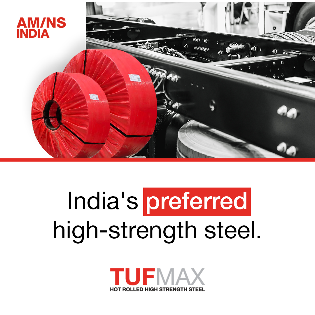 ArcelorMittal Nippon Steel India Introducing Tufmax, Steel, 53% OFF