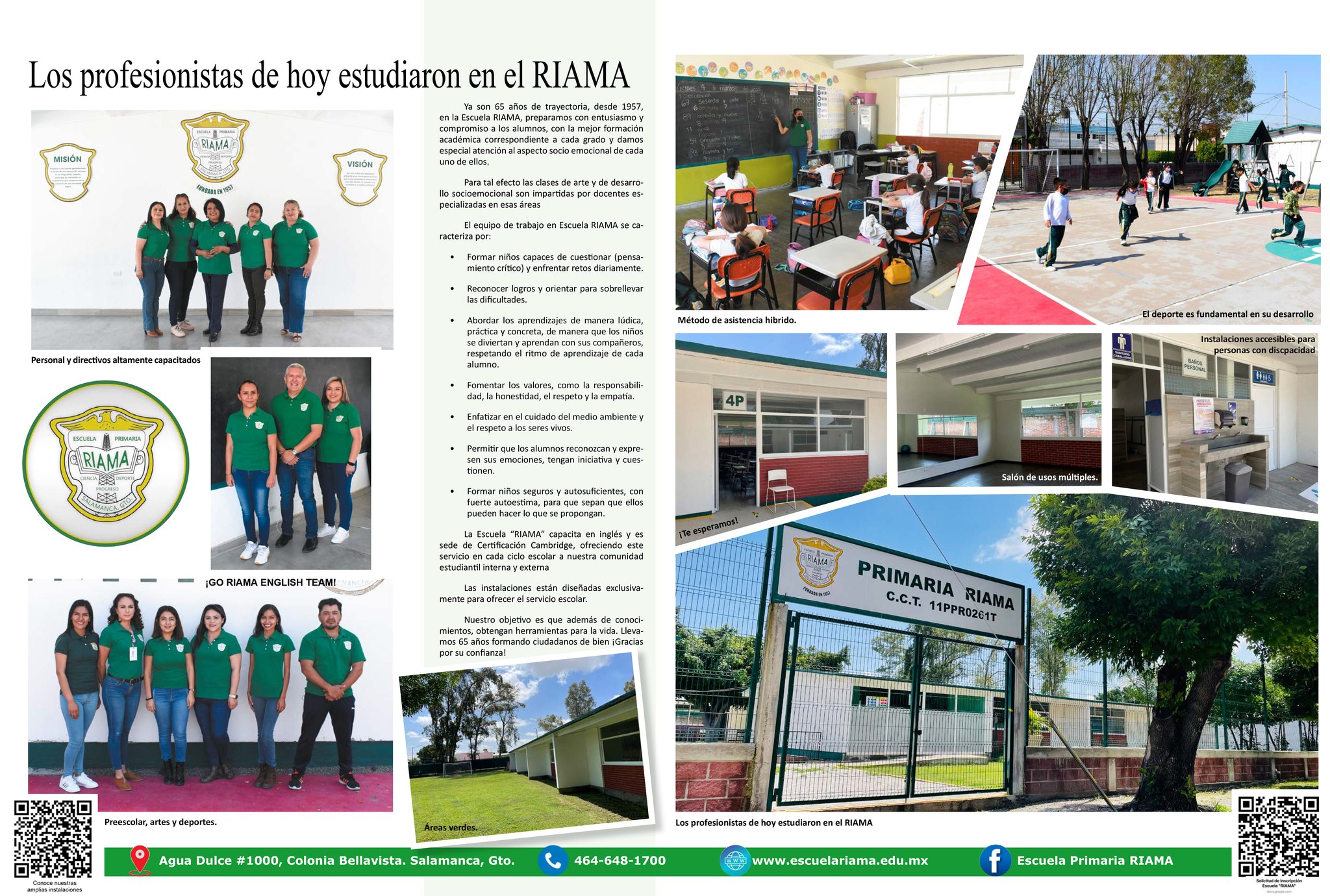 Los profesionistas de hoy,... - Escuela Primaria RIAMA