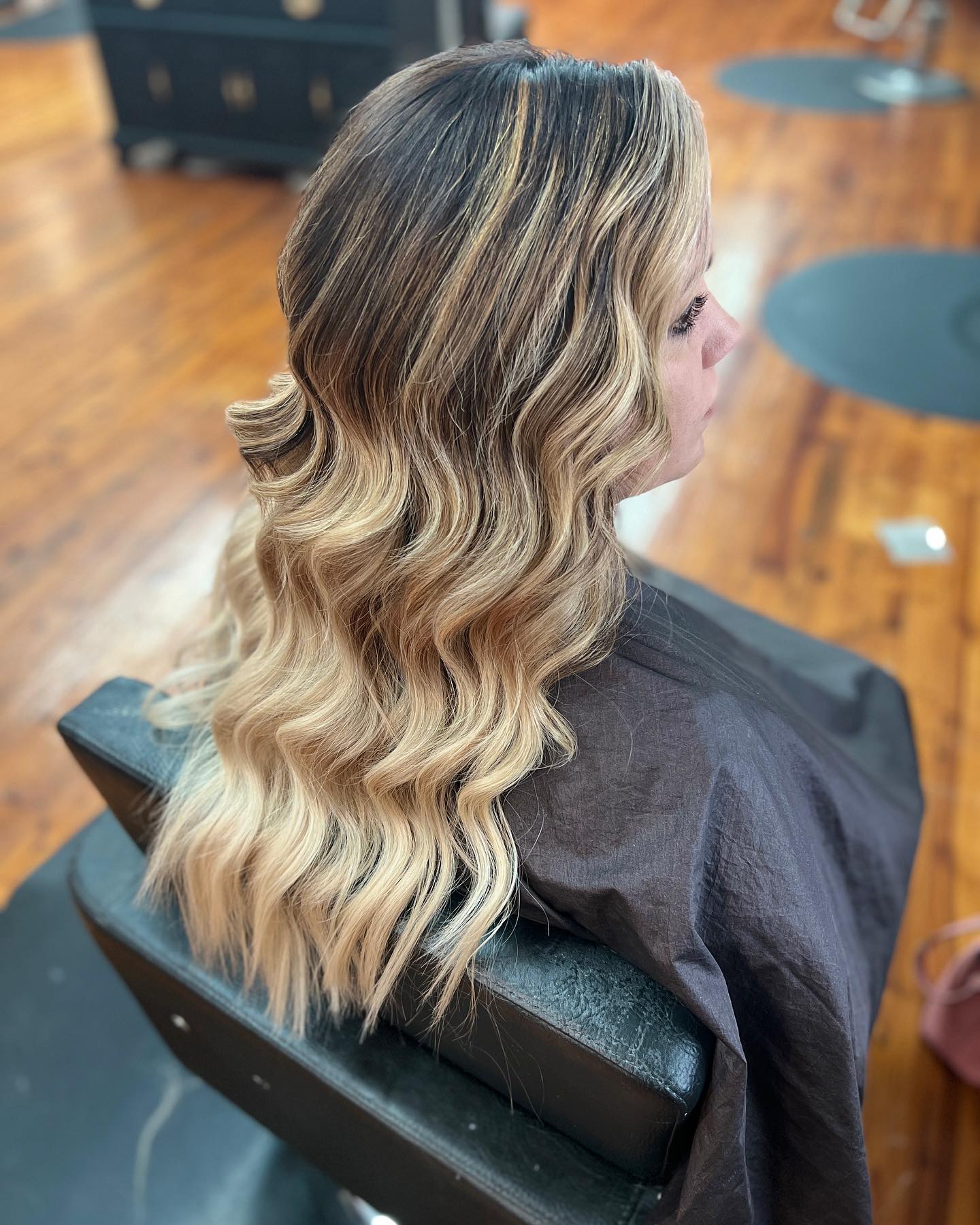 Adding length and custom color... - Embellish Hair Studio