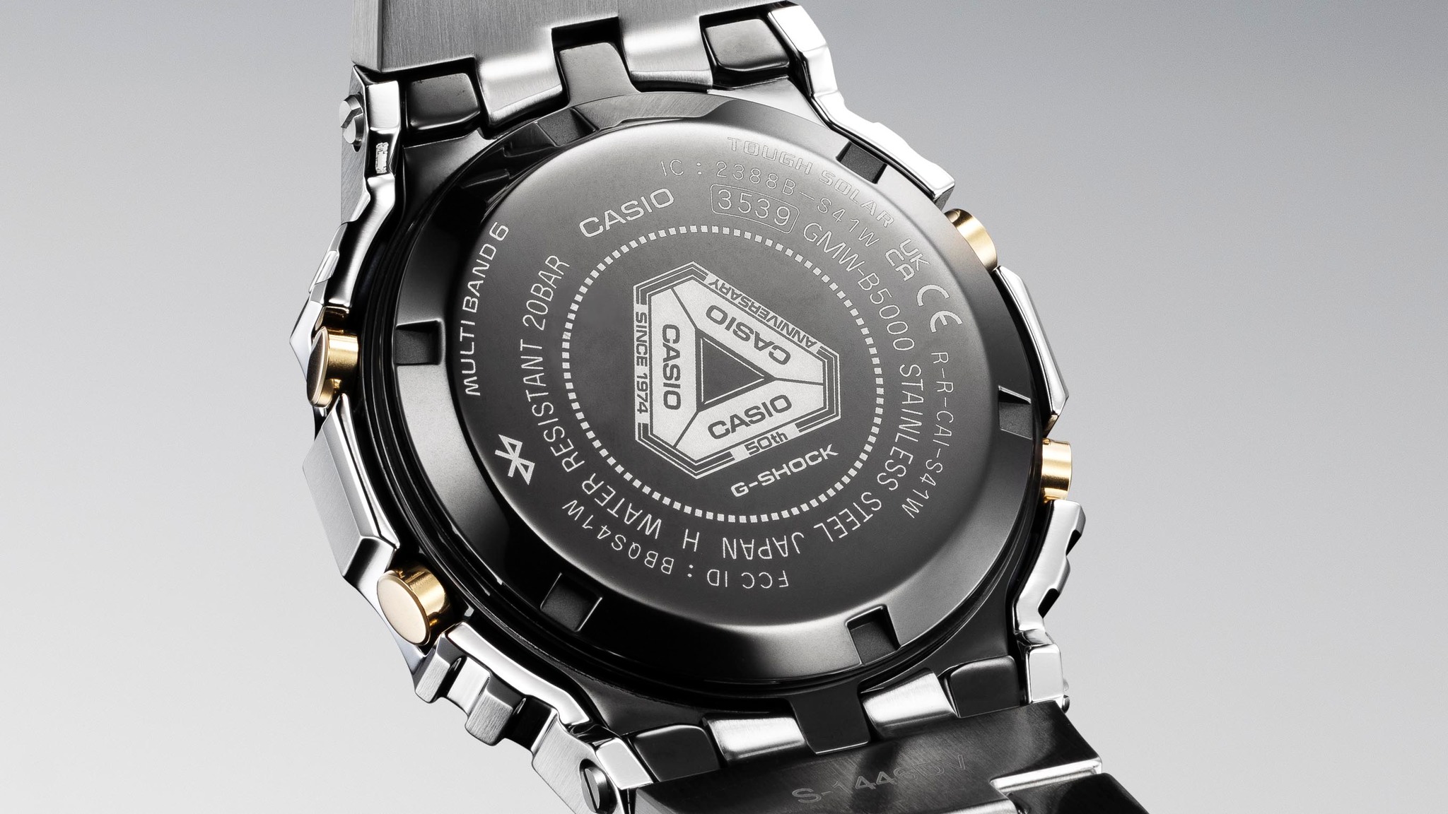 Introducing a watch commemorating 50 years of Casio watches with a 
