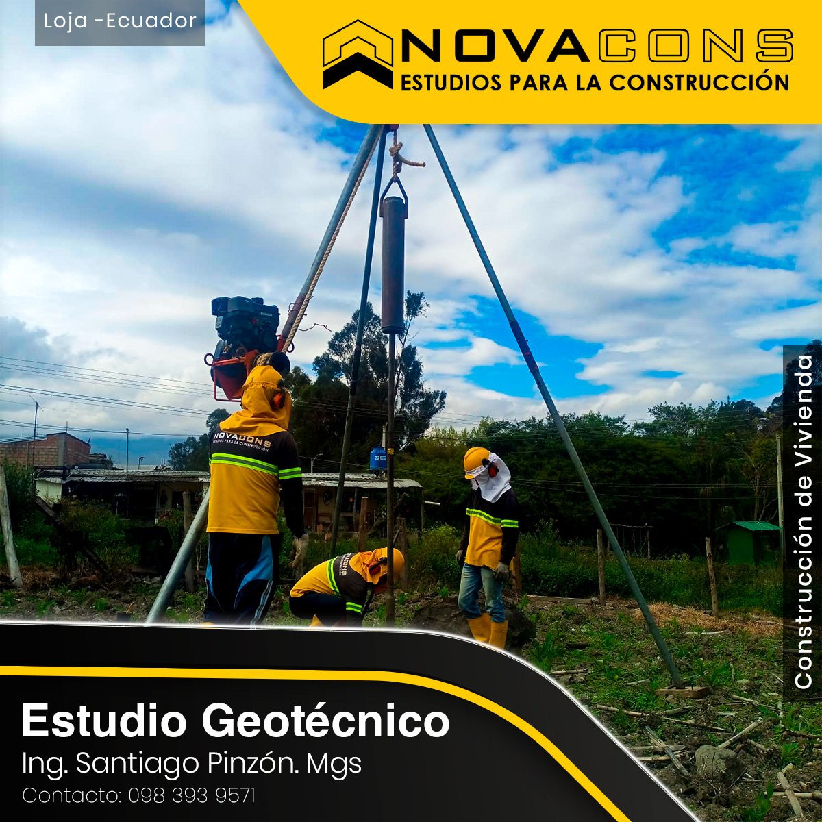 Ensayo de SPT... - Novacons / Estudios para la construcción | Facebook