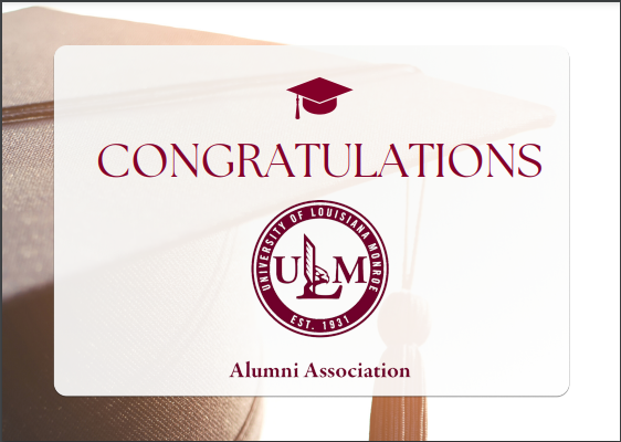 ULM Alumni Association - Today is the Commencement for the Spring ...