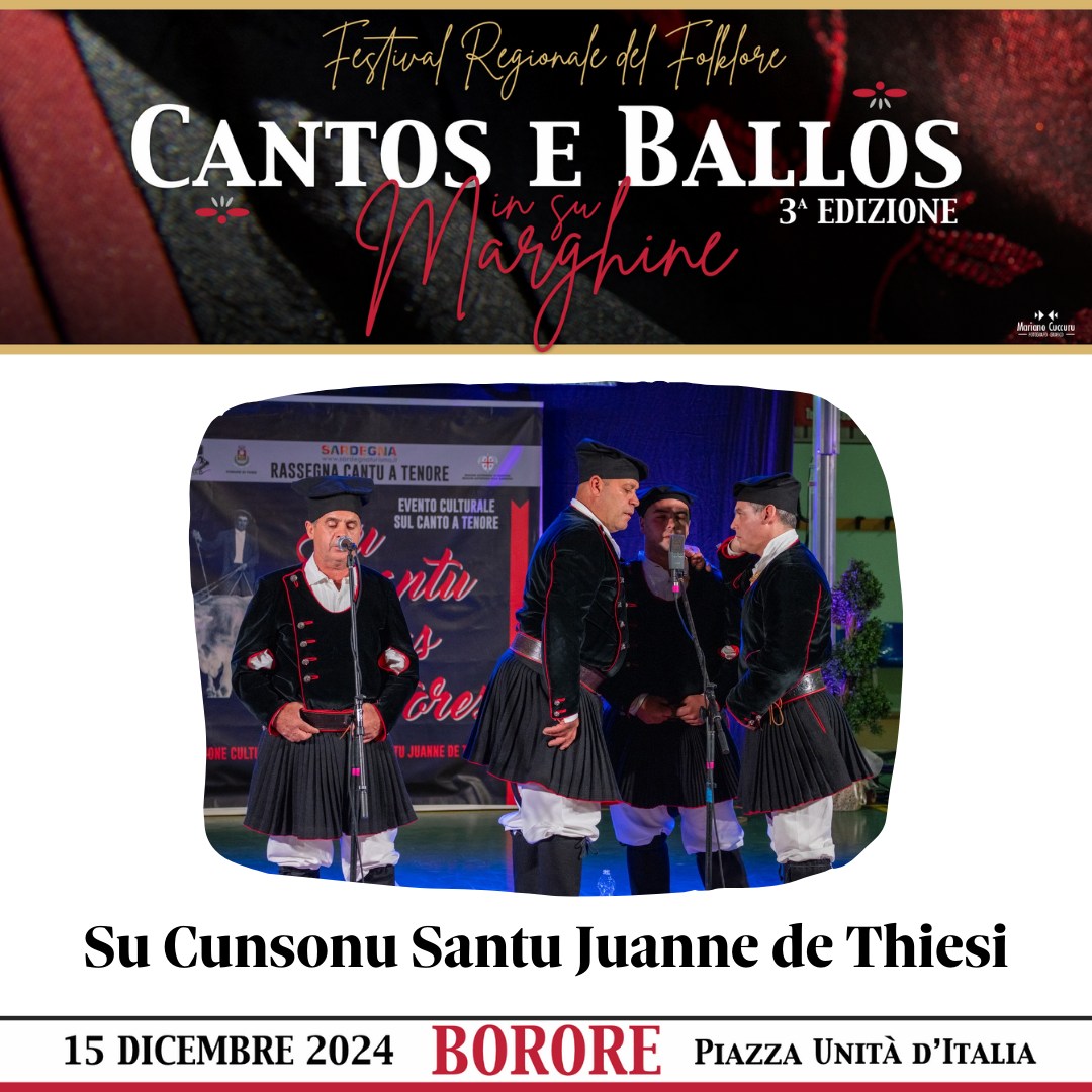 Cantos e Ballos in su Marghine