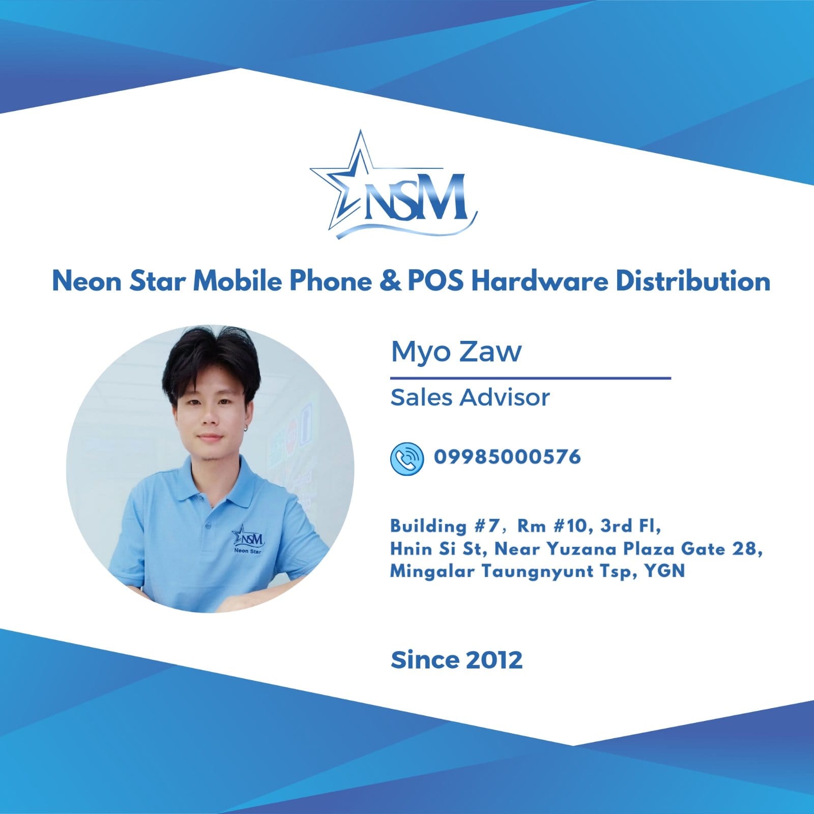 Neon Star Mobile Phone Distribution 53 | Yangon