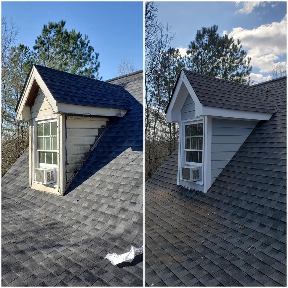 Faux Dormers Before And After