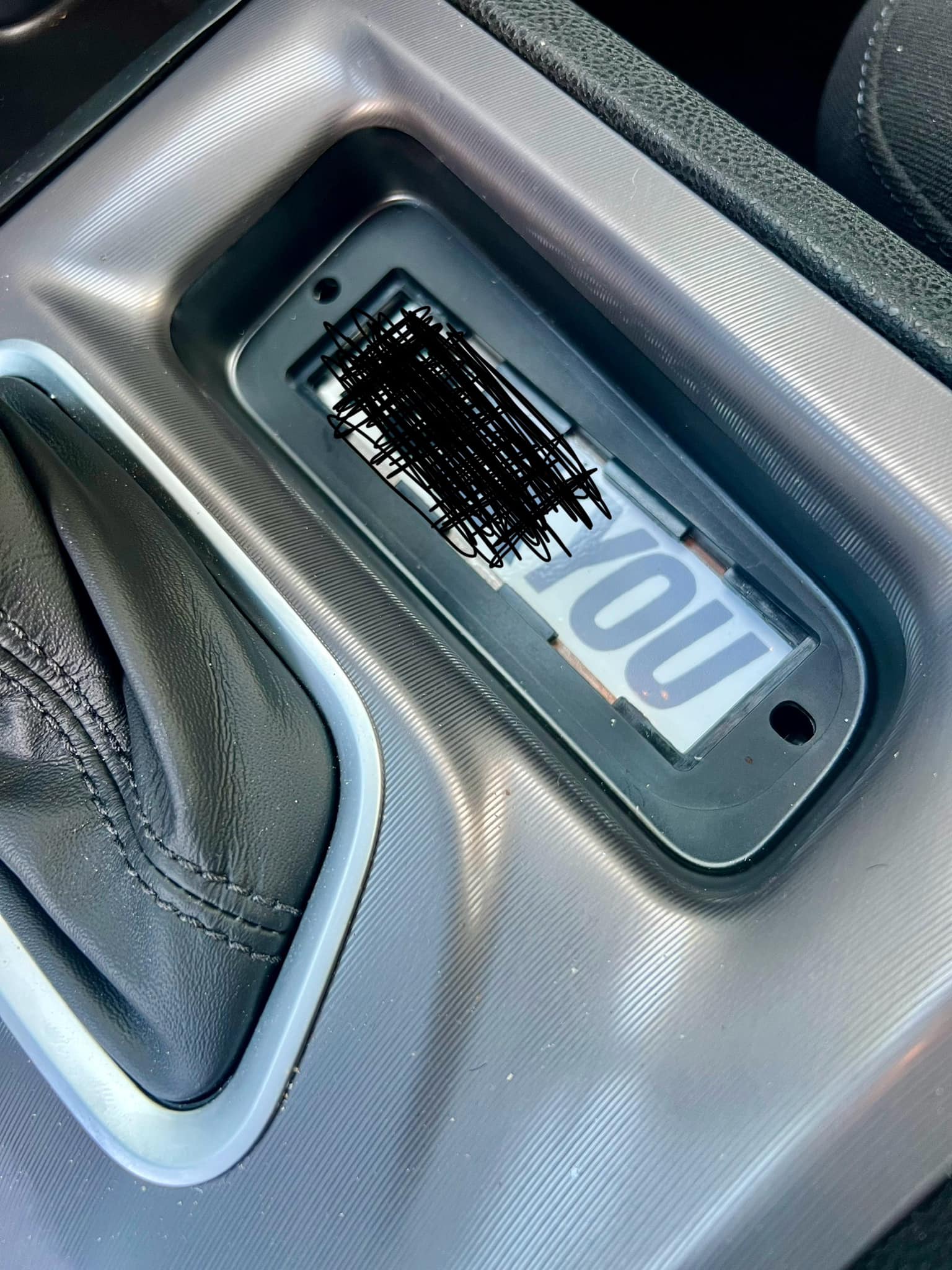 Steel Neutral Cover Plate with Screws Fit for Dodge Charger SRT Hellcat