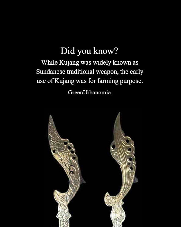 #didyouknow While Kujang was widely... - greenurbanomia.id