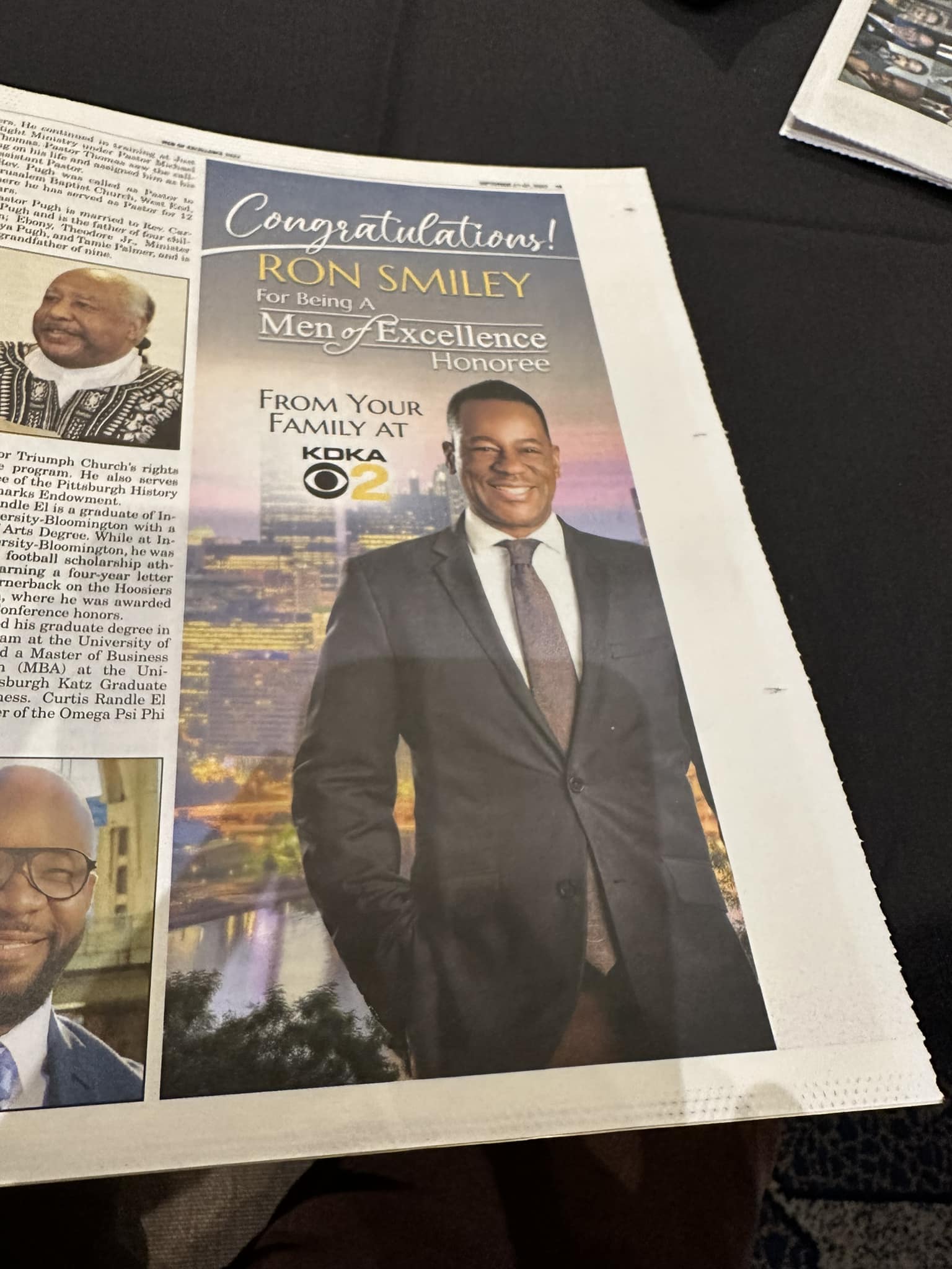 Mary Ours - Congratulations Ron Smiley!!!