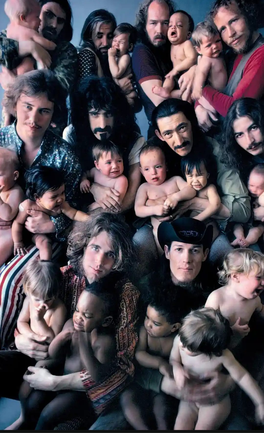 Frank Zappa & The Mothers of Invention in 1968. Photos by George