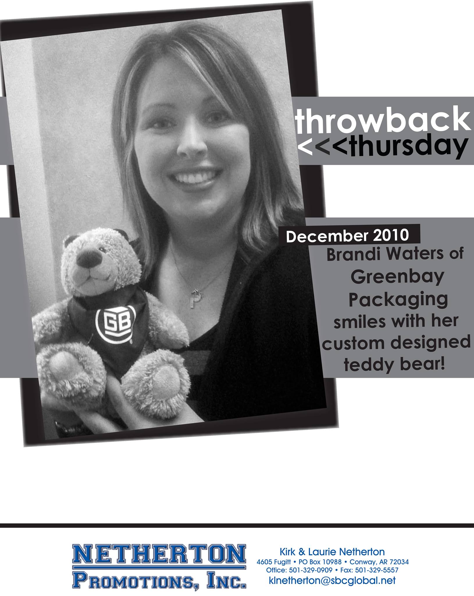 Netherton Promotions It's that time again...Throwback Thursday! D