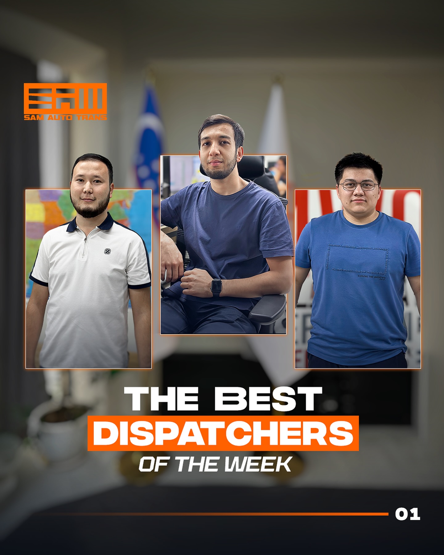 Sam Auto Trans - 🏆 Our Top Dispatching Trio 🏆 This week,... | Facebook